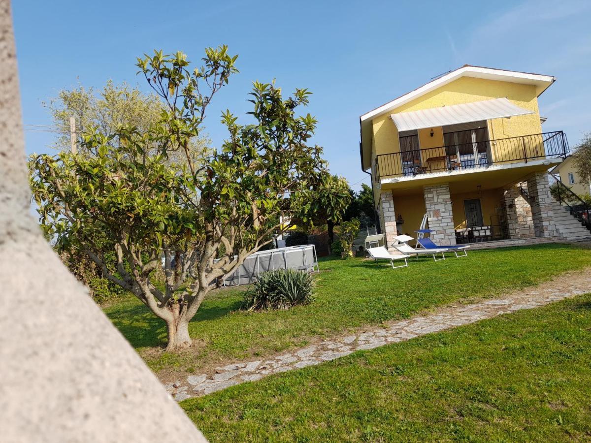 Villa La Magnolia - Private Beach Access, Garden, Views Lazise Extérieur photo