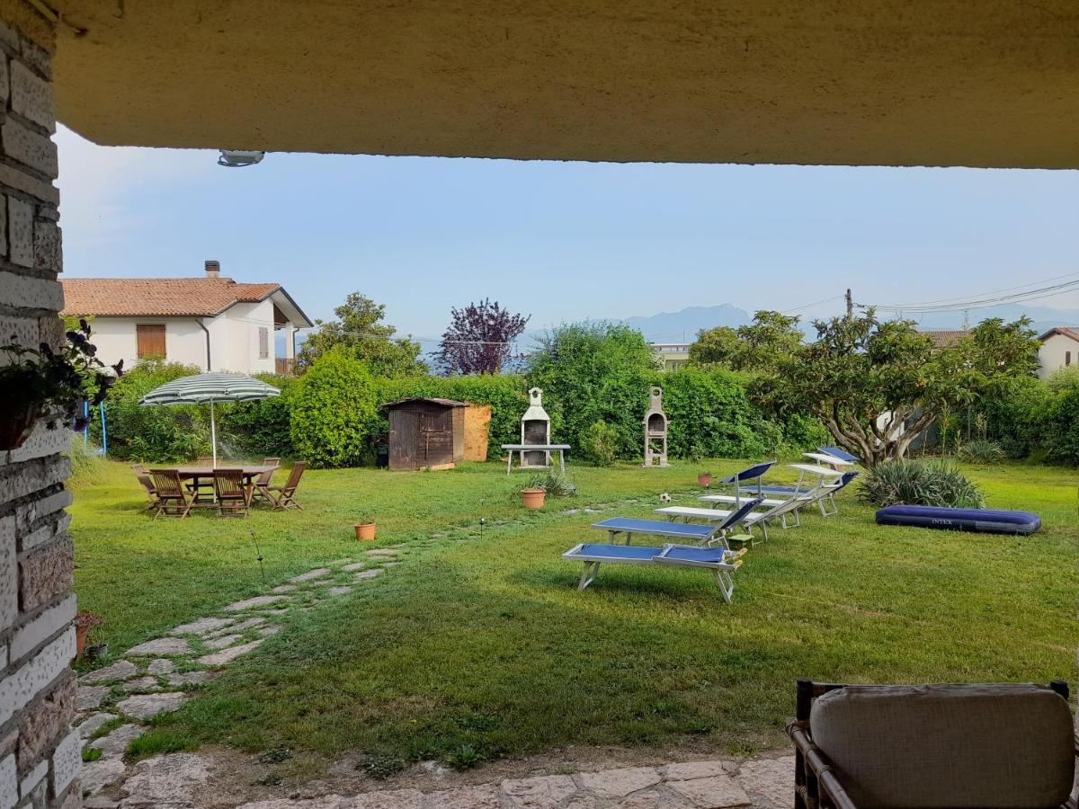 Villa La Magnolia - Private Beach Access, Garden, Views Lazise Extérieur photo